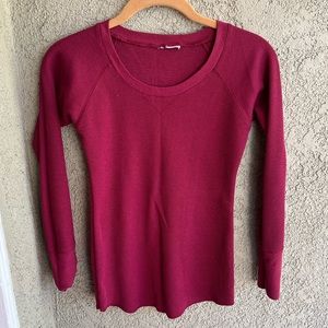 old navy burgundy long sleeve
